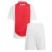 Maillot de foot Ajax Domicile vêtements enfant 2024-25 Manches Courtes (+ pantalon court)